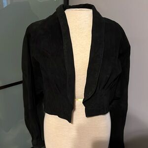 1980’s / 1990s Vintage Women’s suede bolero style jacket size XL